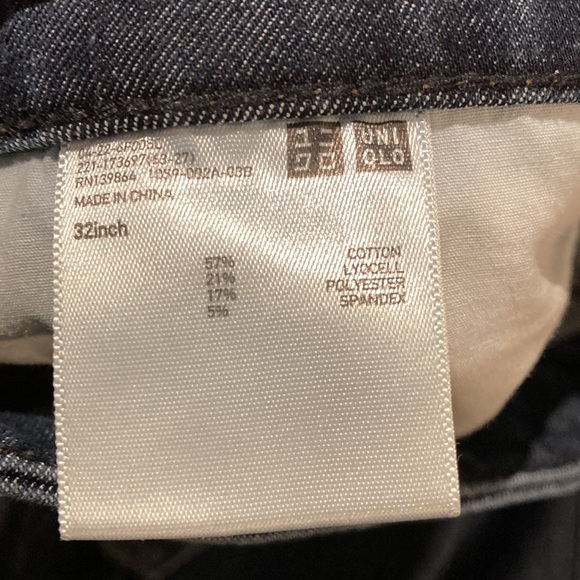 Uniqlo Women’s Jeans Skinny Tapered High Rise 32 - Picture 6 of 7